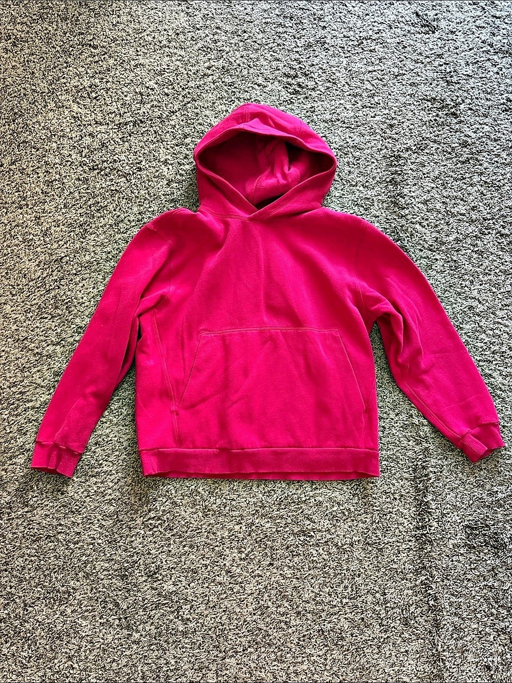 lululemon Passionate Pomegranate Steady State Pullover Hoodie Medium